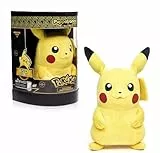 Wow! Stuff Pokémon Pikachu Puppetronic by RealFX I Interaktive Handpuppe 40 cm I 120+ Geräusche & Aktionen I Beweglicher Mund, leuchtende Wangen, blinzelnde Augen, bewegliche Ohren I ab 8 Jahren