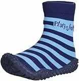 Playshoes Unisex Kinder Aquasocken Wassersportschuh, Marine Streifen, 30/31 EU