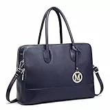 Miss Lulu Aktentasche Handtasche 13 Zoll Laptoptasche Arbeitstasche Schultertasche Messenger Bag Retro Elegant Damen