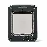 Cat Mate Mikrochip-gesteuerte Katzenklappe (360) - Für Katzen und kleine Hunde, für bis zu 30 Haustiere, für Einfach-/Mehrfachverglasung, UPVC, Wände und Holz, grau