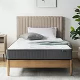 Zinus Hybrid Taschenfederkernmatratze 90x200cm - Härtegrad H2/H3 - Höhe 20 cm - Kühlende Ergonomische Memory Foam Matratze - Oeko-TEX Zertifiziert - Produziert nach Deutschem Qualitätsstandard