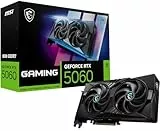 MSI GeForce RTX 5060 8G Gaming OC - 8GB GDDR7 (28Gbps/128-bit), PCIe 5, Boost: 2625 Hz, HDMI 2.1b, DisplayPort 2.1b