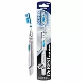 Dr.BEST Vibration Polimed, Zahnbürste, Mittel (1 Stück), für eine 9x bessere Reinigungsleistung am Zahnfleischrand*