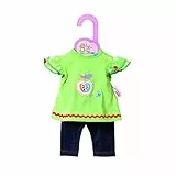 Zapf Creation 870112 - Dolly Moda Shirt mit Leggings, 30-36 cm