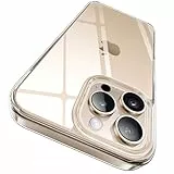 CASEKOO 2025 Neu Crystal Clear Speziell für iPhone 16 Pro Max Hülle [Nie Vergilbung] [Unzerstörbarer Militärschutz] Stoßfeste Kratzfeste Schutzhülle Transparent Case Dünne Handyhülle - Durchsichtig