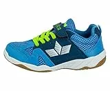 Lico Unisex Kinder Sport Vs Hallenturnschuhe, Blau Marine Lemon, 34 EU