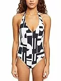 ESPRIT Damen Cube Beach uw.Swimsuit Badeanzug, Black 3, 42 D