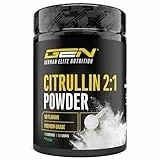 L-Citrullin Pulver - 500 g - L-Citrullin DL-Malat 2:1 - Optimale Löslichkeit - Vegan - Laborgeprüft & ohne Zusätze - Aus pflanzlicher Fermentation - Premium Citrulin Malat Aminosäure
