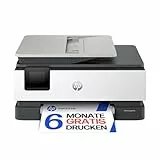 HP OfficeJet Pro 8132e Multifunktionsdrucker, 6 Monate gratis drucken Instant Ink inklusive, Drucker, Scanner, Kopierer, Fax, WLAN, LAN, Duplex, ePrint, Airprint, Basalt