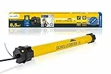 Schellenberg Rolladenmotor PREMIUM 20 mit Funk für 60 mm Welle, 40 Nm Antrieb bis 15 m², 868,4 MHz Funkfrequenz zur komfortablen Rolladensteuerung, Endlageneinstellung, leiser Rohrmotor, 21240