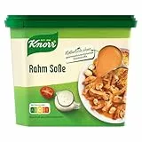Knorr Rahm Soße leckere hellbraune Sauce ohne geschmacksverstärkende Zusatzstoffe 17 Portionen