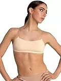 Capezio Damen Camisole Bra w/BraTek BH Top, Nude, S