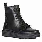 Geox Damen D Phaolae A Stiefeletten, Schwarz, 39 EU