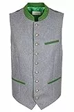 Kaiseralm 5170I Herren Giletweste Schnax grau 91H Loden Größe 48