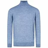 GIESSWEIN Merino Rollkragenpullover Herren Light - 100% feinste Merino Lammwolle, Rollkragen Strickpullover Langarm, Pullover für Business & Freizeit