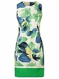 ApartFashion Damen Kleid Dress, Grün-Multicolor, 36 EU