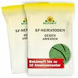 Neudorff SF-Nematoden gegen Ameisen – 10 Mio. SF-Nematoden zur natürlichen und schnellen Bekämpfung von Ameisen und Ameisennestern auf Rasen, Wegen & Co.