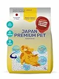 Katzenstreu Klumpend mit blauem Indikator | Cellulose-Polymer-Granulat Klumpstreu für Katzen | 100% pflanzliche Katzenstreu Klumpstreu mit maximaler Saugkraft von Japan Premium Pet