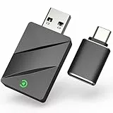 2 IN 1 Wireless CarPlay & Android Auto Adapter, Kabelloser USB-Dongle für Autos, Kabelloses CarPlay & Android Auto, Plug & Play, Schnelle Stabile Verbindung, Unterstützt iOS 10+ und An-droid 11+