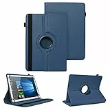 NAUC Universal Tasche Schutz Hülle Tablet Schutzhülle Tab Case Cover Bag Etui 10 Zoll, Farben:Blau, Tablet Modell für:HANNspree HANNSpad SN1AT75B