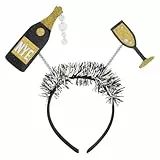Holibanna Weinflaschen Kopfband Für Party Deko Und Feiertagskostüm Accessoire 10.2 Zoll Stirnband Für Frauen Und Männer