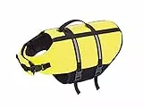 Nobby Hunde Schwimmhilfe, neon gelb, M, 35 cm, 1 Stück