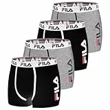 Fila Herren Boxer FI/1BCX4/FU5040 Boxershorts, Ng, M