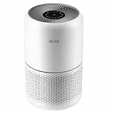 LEVOIT Core 300 Luftreiniger mit HEPA-Filter entfernt 99,97% des Pollen, Staub, Gerüche und Tierhaare, Air Purifier für 40 m² mit 4 Luftfilter zur Auswahl, Schlafmodus & Timer