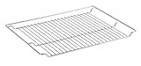 ICQN Universal-Backofenrost, Backofengitter geeignet für Bosch Siemens, Backgitter Grillrost für Backofen, Verchromt, 465 x 370 mm, 1 Stück, Silber