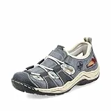 Rieker Damen Low-Top Sneaker L0561, Frauen Halbschuhe, lose Einlage,Turnschuhe,Laufschuhe,straßenschuhe,Strassenschuhe,blau (14),40 EU / 6.5 UK