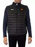 ellesse Herren Bardy Weste, Schwarz, M EU