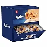 Bahlsen Deloba - Thekenaufsteller mit ca. 150 Portionspackungen - Blättergebäck mit Johannisbeer-Kirsch Füllung (1 x 1,04 kg)