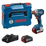 Bosch Professional 18V System Akku-Schlagschrauber GDX 18V-285 (inkl. 2x GBA 4.0Ah Akkus, GAL 18V-20 Ladegerät, L-BOXX)