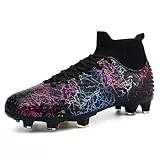 Fußballschuhe Männer Frauen Fußballschuhe Turf Football Cleats Tacos de Futbol para Hombre Zapatos de Futbol para Hombres Jugend High Top Fußball Stiefel Professional Training Fussballschuhe