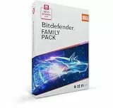 Bitdefender Family Pack 2025 - Total Security für 15 Geräte | 1 Jahr Abonnement | PC/Mac | Aktivierungscode per Post