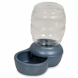 Petmate Replendish Gravity Waterer mit Microban, 2.5 GAL, Pearl Pfauenblau