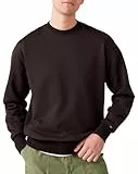 Levi's Herren Authentic Crew Sweatshirt, Black Agate Garment Dye F Black Agate,L