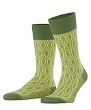 Burlington Herren Socken Seaside Chic M So Baumwolle gemustert 1 Paar, Grün Fir Green 7656, 40-46