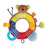 SIGIKID 40490 Aktiv-Ring Baby Activity PlayQ Mädchen und Jungen Babyspielzeug empfohlen ab 3 Monaten mehrfarbig