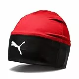 PUMA Unisex Liga Beanie M tze, Rot, Einheitsgröße EU