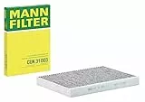 MANN-FILTER CUK 31 003 Innenraumfilter/Kabinenluftfilter - Pollenfilter mit Aktivkohle - für Pkw + Transporter