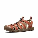 KEEN Herren Clearwater CNX Sandale GEBRANNTER ZIEGEL/SAFARI 43