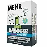 More or Less Mehr Oder Weniger Kartenspiel | Ausgabe Geografie