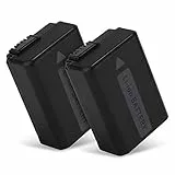 CELLONIC 2X Akku für Kamera Kompatibel mit Sony ILCE-6000 (α6000), A6400 ILCE-6400, Alpha 6400 ILCE-6400, NP-FW50 - (1030mAh, 7.4V)