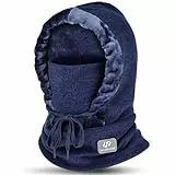 GXCROR Sturmhaube Balaclava Motorrad Skimaske Fahrrad Warm Fleece Winter Ski Maske für Herren Damen Männer Frauen