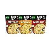 Knorr Instant Nudeln Asia Noodles Mix schneller Asia Snack fertig in nur 3 Minuten 24x 1 Portion