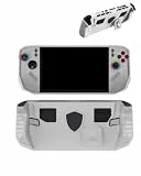 Schutzhülle für MSI Claw A8 BZ2EM Handheld Spielekonsole, yystao Schutzhülle aus Silikon kompatibel mit MSI Claw A8 BZ2EM, mit Umhängeband, staubdicht, stoßfest und langlebig, Weiß