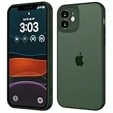 ORDA für iPhone 11 Hülle 6,1 Zoll, Vollständiger Kameraschutz Stoßfest Kratzfest Transluzente Rückseite Schutzhülle, Anti-Fingerabdruck Matt Handyhülle für iPhone 11 (Grün)