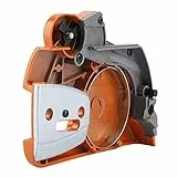 TOPINCN Kettensäge Bremse Versammlung Kette Kupplung Bremse Kettenrad Abdeckung Fit für 340 345 353 357 359 Kettensäge MEHRWEG VERPACKUNG
