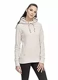 Ragwear NUGGIE Sweat Damen Frauen Kapuzenpulli,Kapuzenpullover,Hoodie,Pullover mit Kapuze,Beige,M